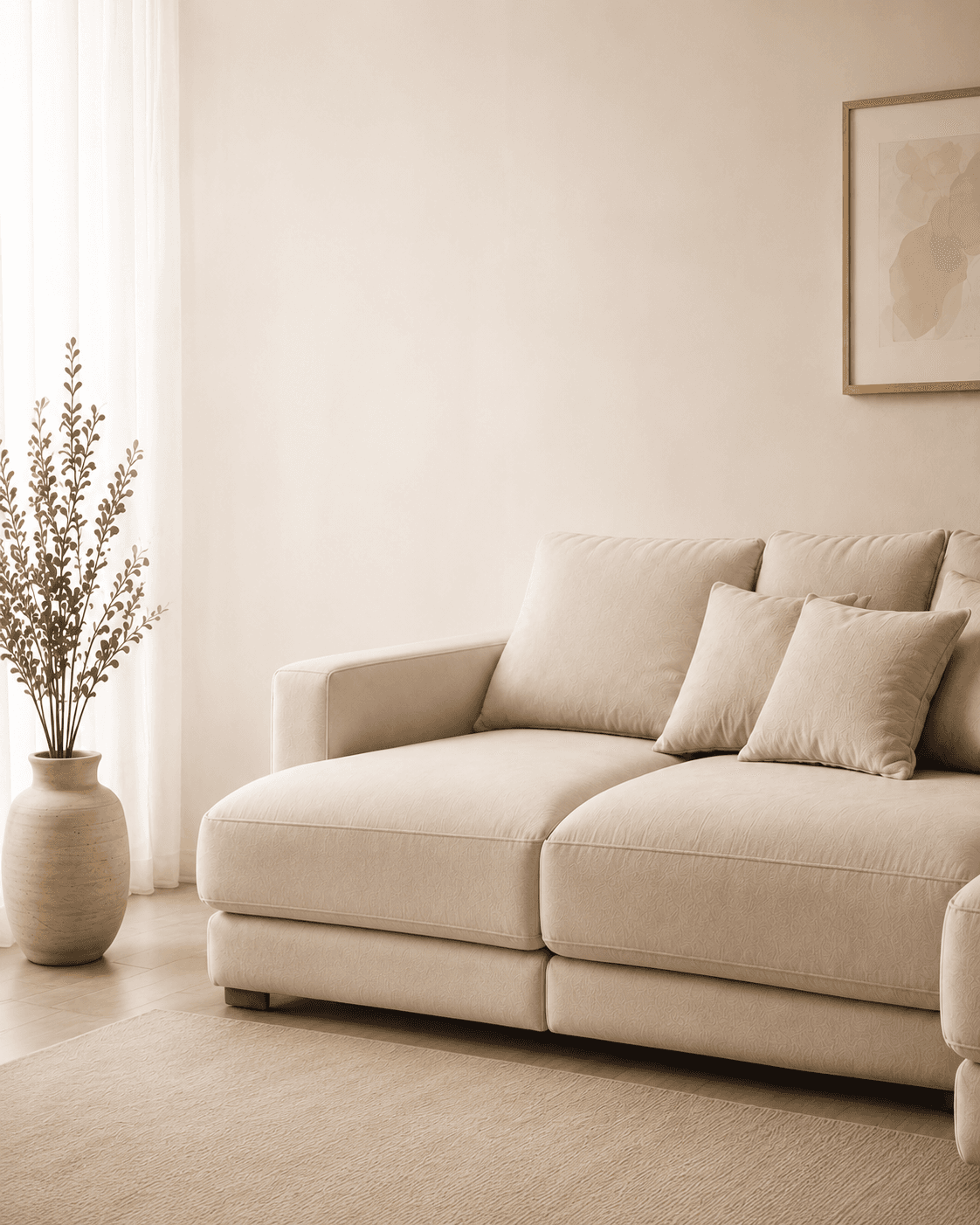 Sofa Seccional Beige